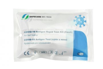 COVID-19 Antigen Test (výtěr z nosu) rychlá sada pro…