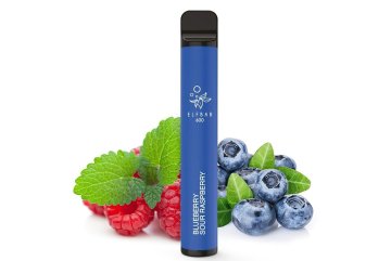ELF BAR 600 jednorázová e-cigareta Blueberry Sour Raspberry - 10ks