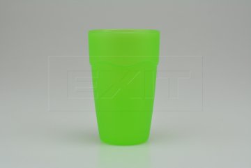 Plastový kelímek TVAR (400ml) - Zelený