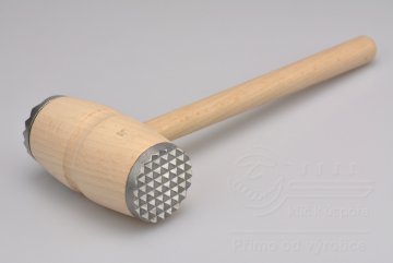 Dřevěná palička na maso s kovovými hroty (29cm)