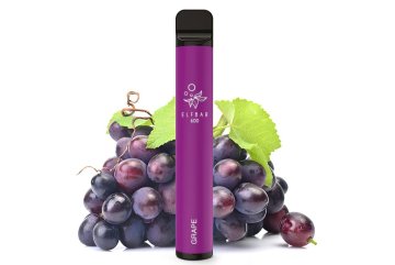 ELF BAR 600 jednorázová e-cigareta Grape - 10ks